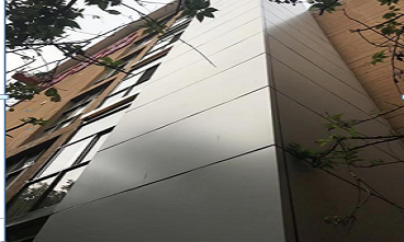 長沙涉外花園教學(xué)樓舊樓加裝電梯案例